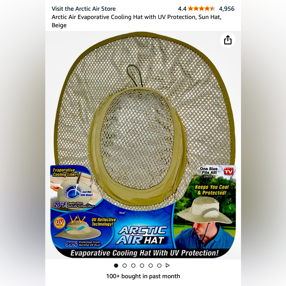 Artic Air Hat NWOT